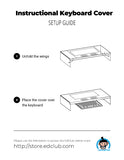 Instructional Keyboard Cover (Synthetic - Single Pack)