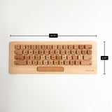 Wooden Keyboard Puzzle